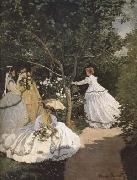 Claude Monet Women in the Garden (mk09) oil painting on canvas
